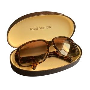 Louis Vuitton Sunglasses Obsession Carre Brown Large Square Rim Monogram